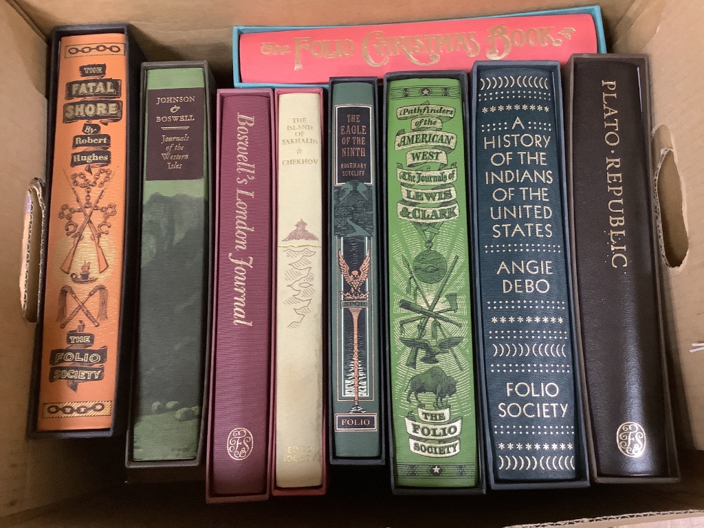 Folio Society books, a collection